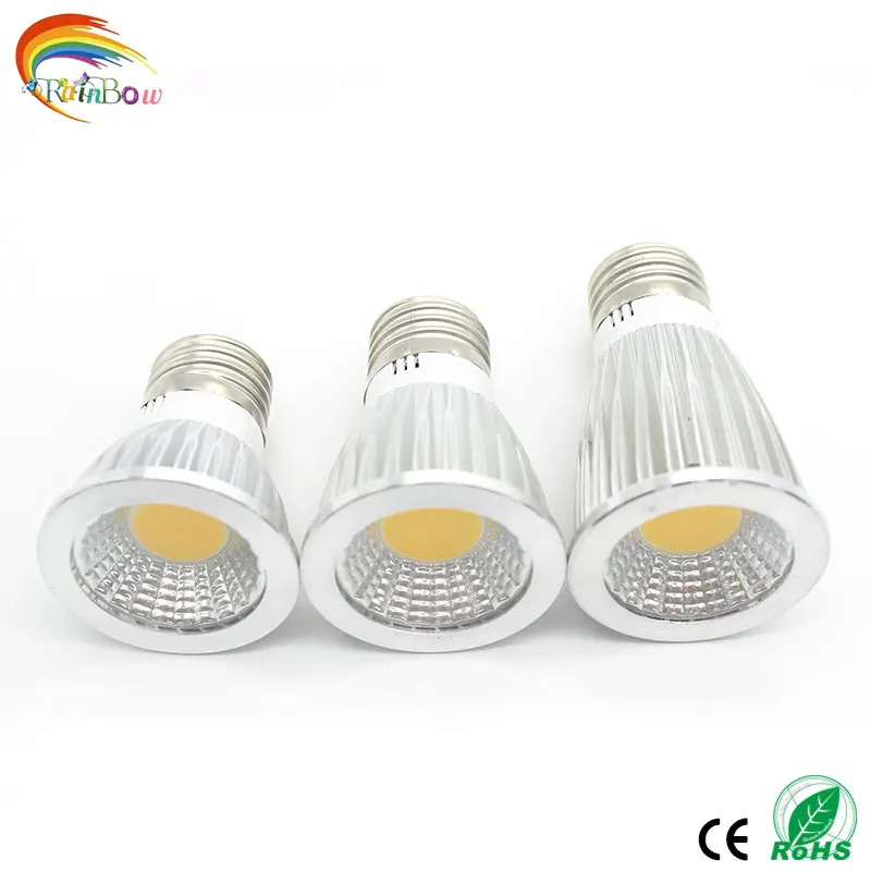 Самая низкая цена GU10 2016 СВЕТОДИОДНЫЕ Лампы led Light Dimmable 110 В 220 9 Вт 12 15 E27 COB