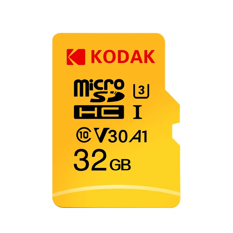 32GB U3 Карта памяти Kodak, 256 ГБ, 128 ГБ, 64 ГБ, U3, 32 ГБ, Micro sd карта, класс 10, UHS-1, флеш-карта, память Microsd, TF/sd карта s для планшета, 512 ГБ - Емкость: 32GB U3
