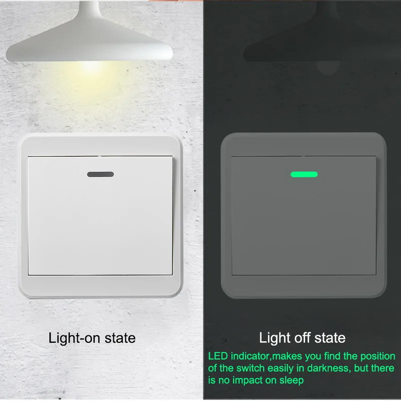 86 Тип настенный выключатель 1/2/3 банда умный датчик света переключатель панель с