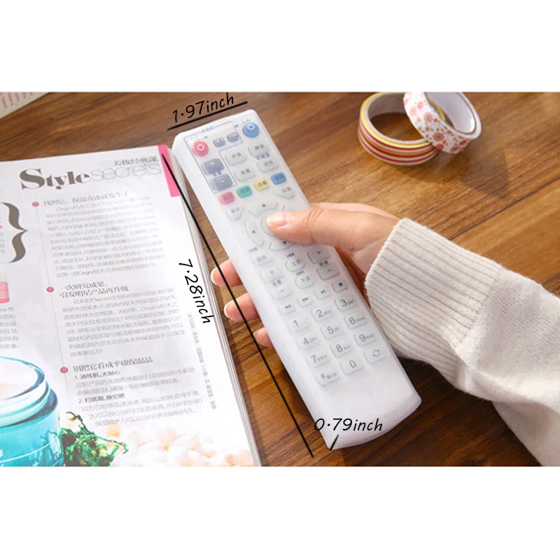 1 шт. Силиконовый водонепроницаемый пульт дистанционного управления защитный