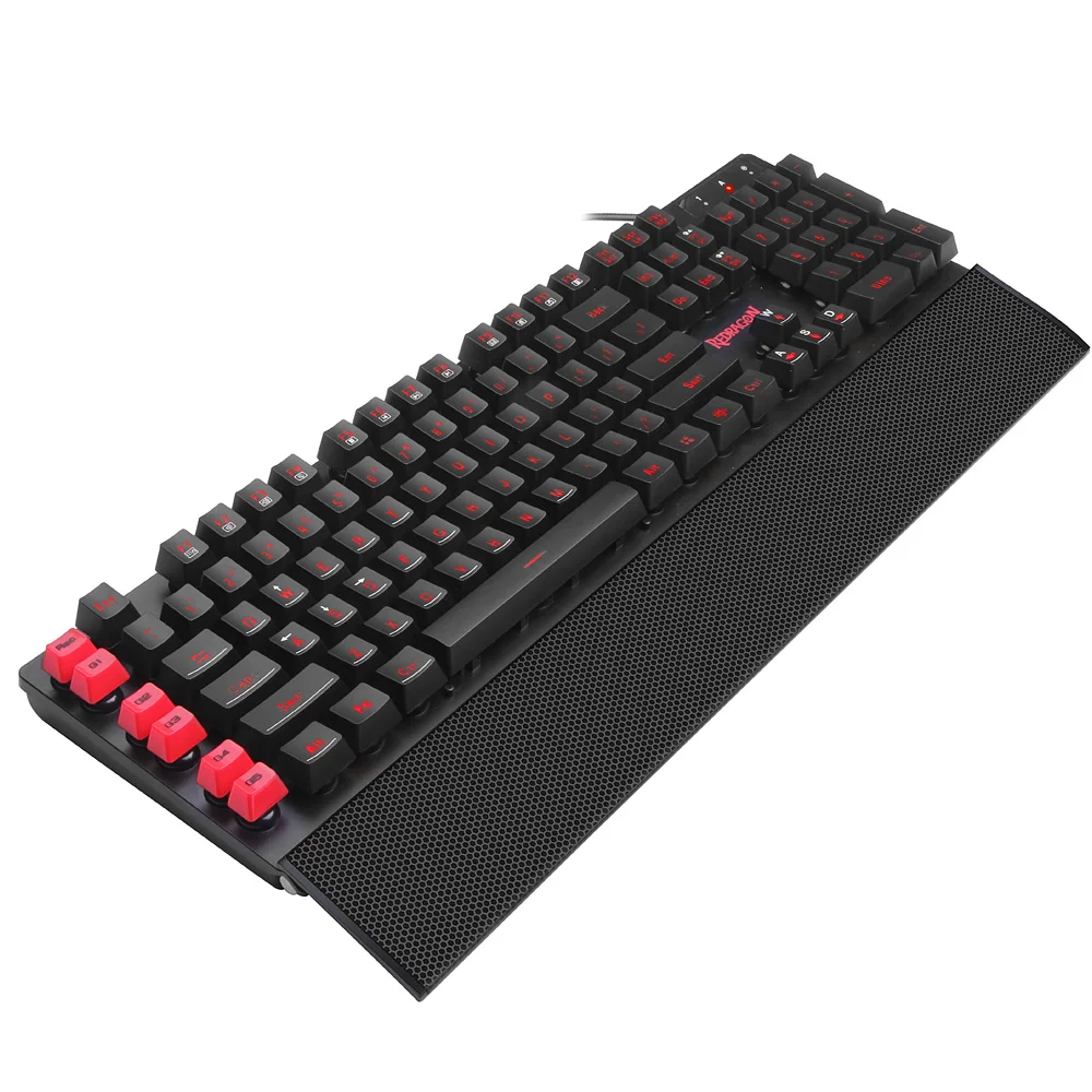 Игровая клавиатура и мышь Redragon YAKSA &amp NEMEANLION S102 в сочетании с 110 клавишами 7-цветной