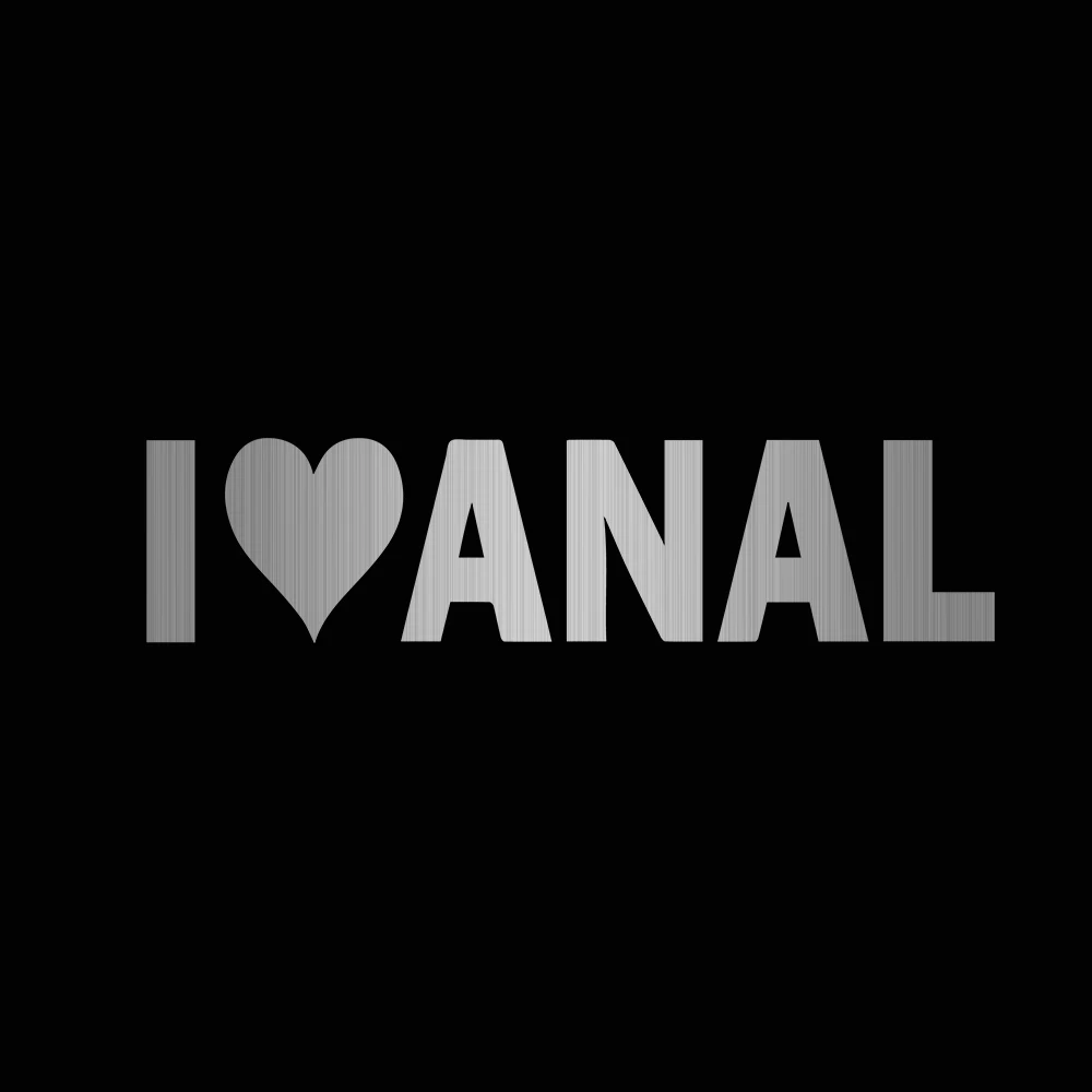 Rylybons I LOVE анальные наклейки для автомобиля украшение Стайлинг окна бампер
