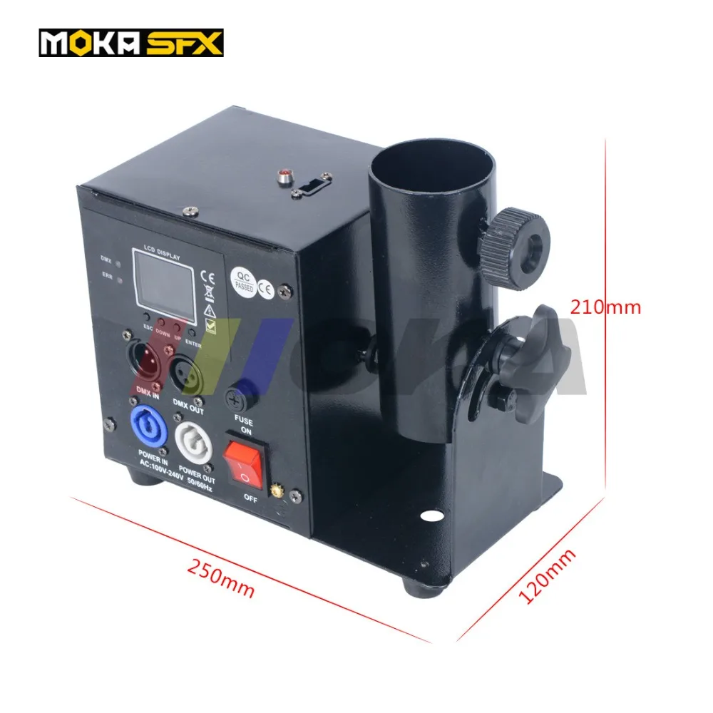 8 шт./лот пушка для конфетти свадебвечерние с DMX512/пульт дистанционного управления