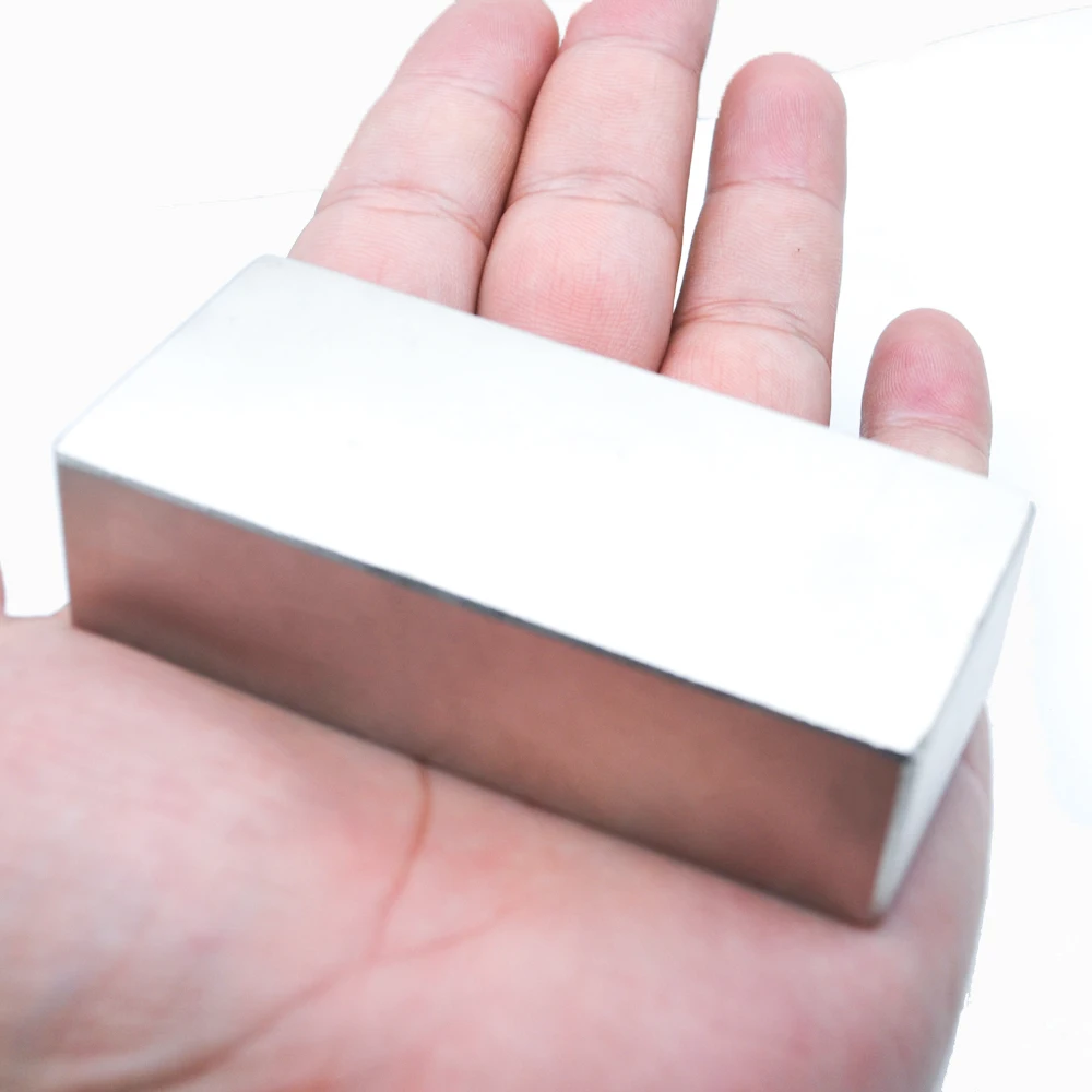 

1/2PCS Block 75X35X20 mm Super Strong high quality Rare Earth magnets Neodymium Magnet 75*35*20 mm 75X35X20mm
