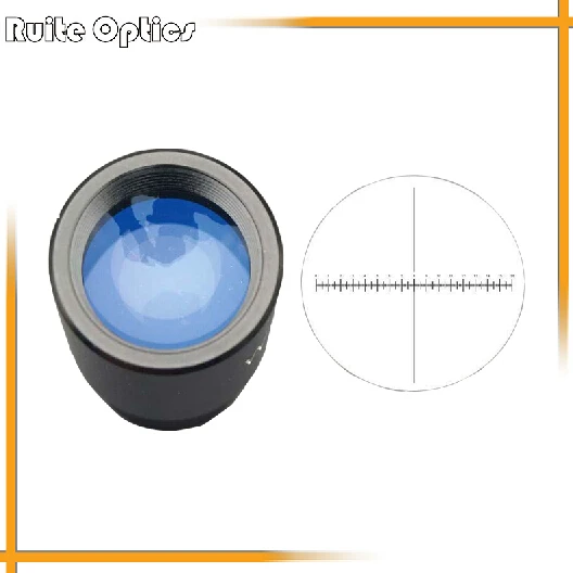 Widefield 10x окуляр с сеткой для составного биологического микроскопа|microscope eyepiece|reticle