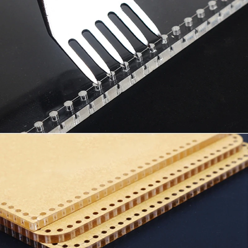 Прозрачный кошелек Кожа ремесло акриловый сумка Шаблон трафарет шаблон