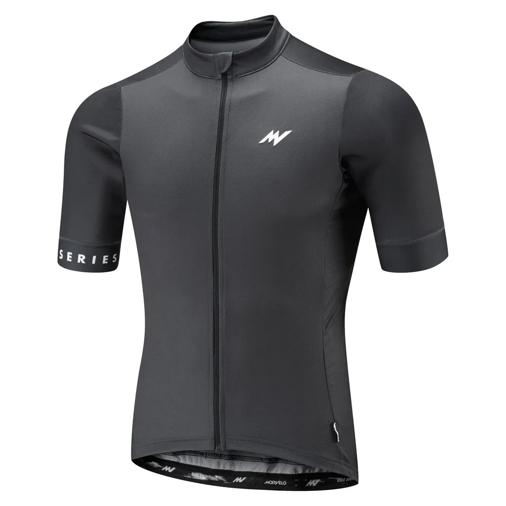 Jersey A Morvelo, мужская летняя одежда для велоспорта, комплекты одежды с коротким рукавом, шорты на лямках, Мужские дышащие шорты на лямках, комплект для велоспорта - Цвет: Jersey A