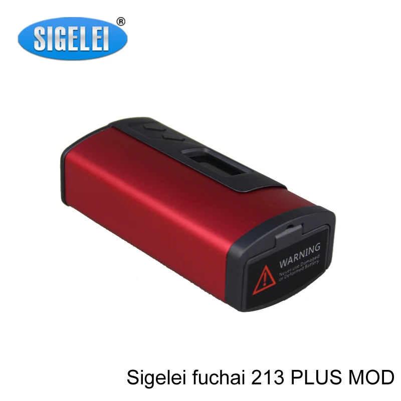 1 шт. Оригинал sigelei fuchai 213 плюс mod Вт TC VAPE Электронные сигареты испаритель подарок VS