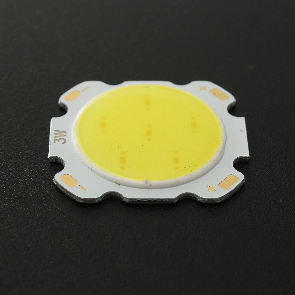 Jiguoor 3 Вт белая круглая COB светодиодная SMD чип лампа высокой мощности 6000-6500k 28 мм |
