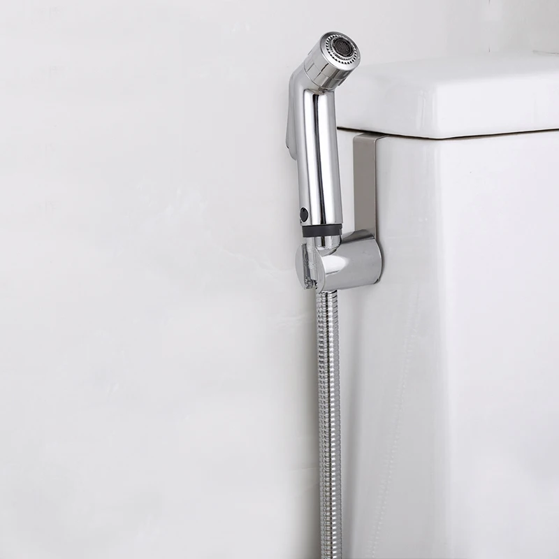 

Toilet Hand Held Bidet Spray Kit High Quality Shower Sprayer Kit With Hose DIY Bath Tools BD540
