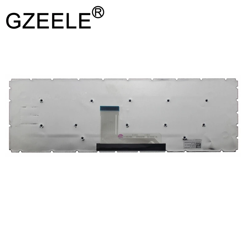 GZEELE New Великобритания клавиатура для Toshiba Satellite L55-B S50-B S55T-B L50-B S50T-B черный QWERTY ноутбука QWERTY
