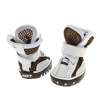 Новинка 2015 года Стильная дышащая обувь для домашних животных Уличная спортивная