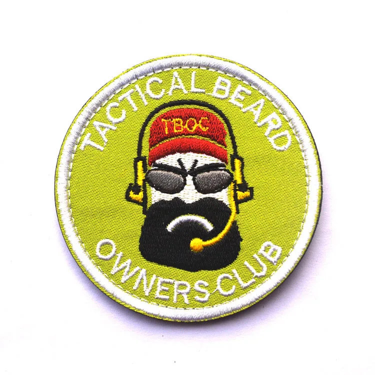 Вышитые Волшебные нарукавники супергерой нашивки шеврон Tactical Beard Ice and FireGUNS AND COFFEE Come and take it нашивка значок эполет - Цвет: 13
