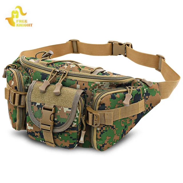 Color 4 Рыцарь, 3-5 л., сумка для бега, тактическая, Molle, сумки, водонепроницаемая, поясная, для пеших прогулок, рыбалки, охоты, поясные сумки, для кемпинга, спортивная сумка - Цвет: Color 4