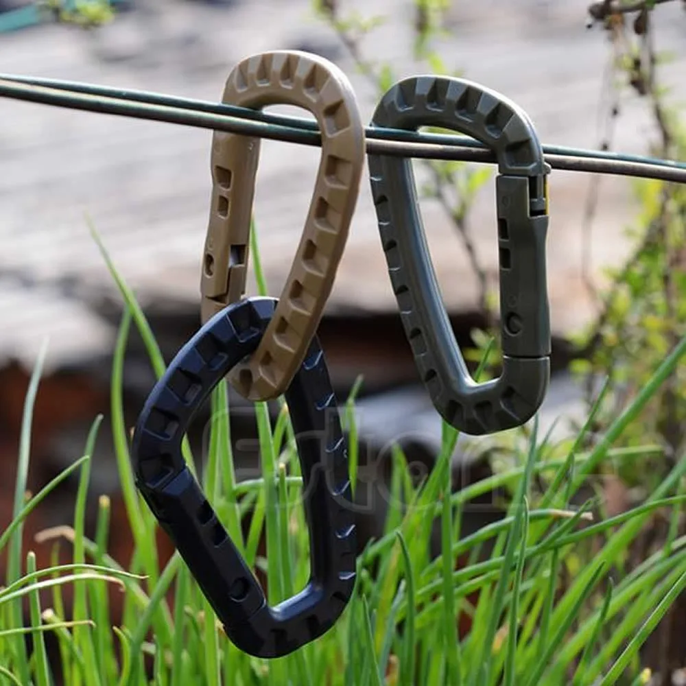 1 шт. уникальный карабин крючок брелок Открытый тактический инструмент рюкзак