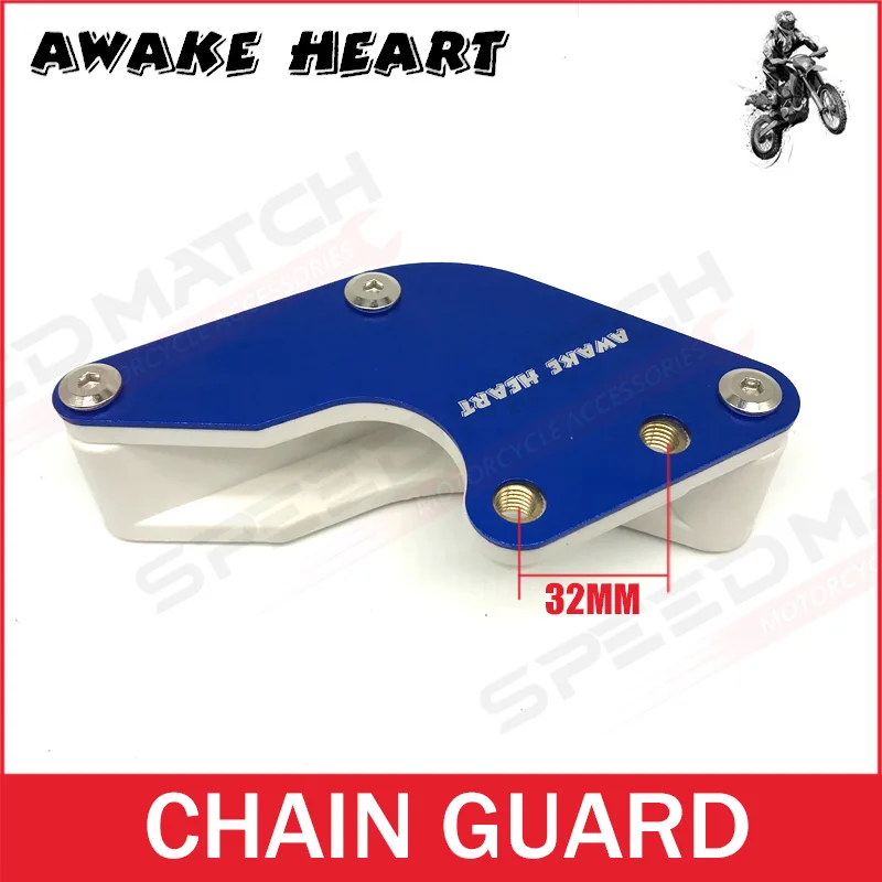 Motorcycle Alloy Chain Guard Guide Protector Roller Dirt Pit Bikes XR CRF 50 70 110 125 140 150 160cc |