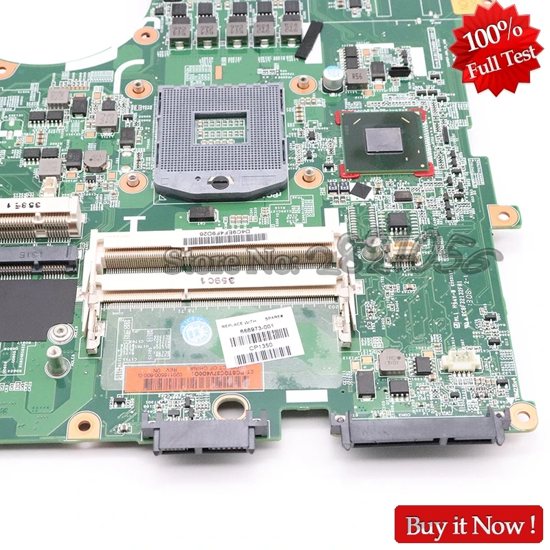 Материнская плата NOKOTION 686973-601 686973-001 для ноутбука HP Probook 6570B HM76 DDR3 SLJ8E UMA полностью