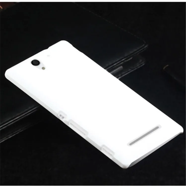 For Sony Xperia C3 Case On Experia Cover Hard D2533 D2502 S55t S55u Dual Duos Colorful Solid Matte Back Shell | Мобильные телефоны