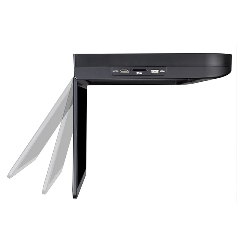 Автомобильный DVD-плеер Caroad 13 3 дюйма с креплением на крыше откидной 1080P видео HD