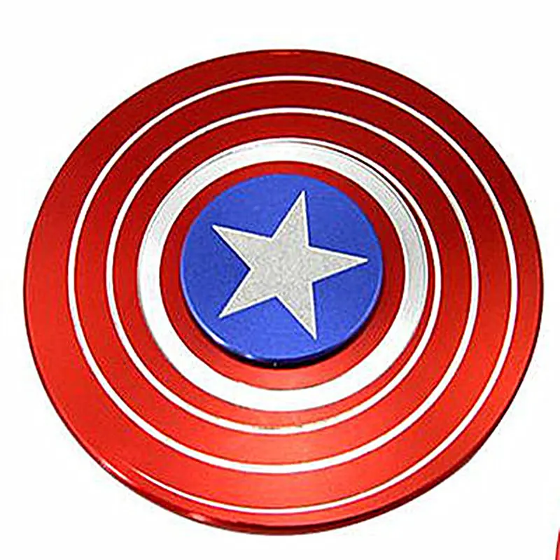 Капитан Америка Купидон Молот Тора Непоседа Спиннер EDC ручные блесны СДВГ Дети
