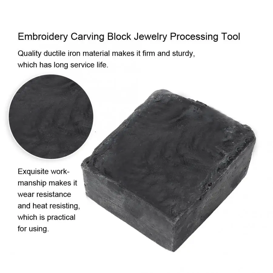 Professional Practical Embroidery Carving Block Jewelry Processing Tools Gold Making Accessory for Jeweler | Украшения и
