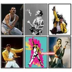 Картина сделай сам с бриллиантами, алмазная вышивка крестиком, картина Freddie Mercury стразы, Алмазная мозаика ручной работы