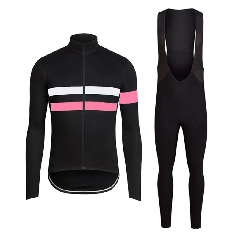 Bib Short suit Осенне-Летняя мужская велосипедная одежда с длинным рукавом, велосипедная одежда из трикотажа, Мужская MTB Одежда для велосипедных гонок, велосипедная одежда, рубашка, толстовка - Цвет: Bib Short suit