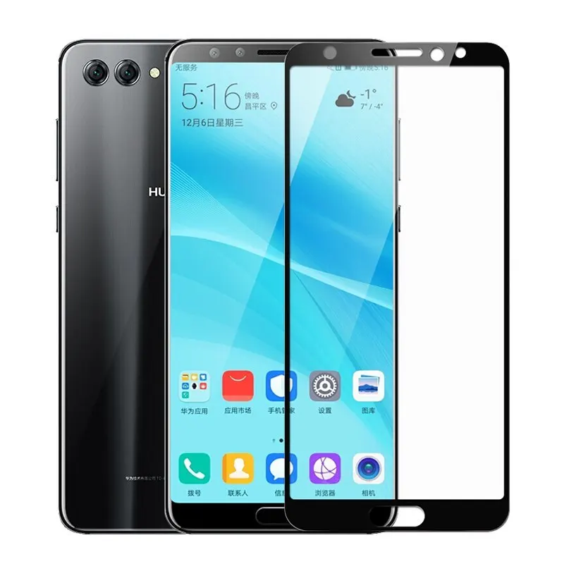 Закаленное стекло с полным покрытием для Huawei Honor 20 Pro 8X Nova 5T P Smart Plus Mate P20 Lite