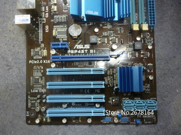 Оригинальная материнская плата ASUS P5P43T SI LGA 775 DDR3 16 ГБ P43, материнская плата, сплошная материнская плата для рабочего стола