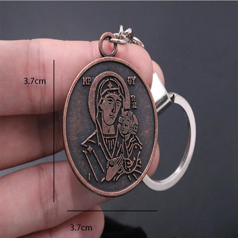 Религиозная медаль Saint Raphael брелок для ключей Anna кулон ювелирные изделия подарок