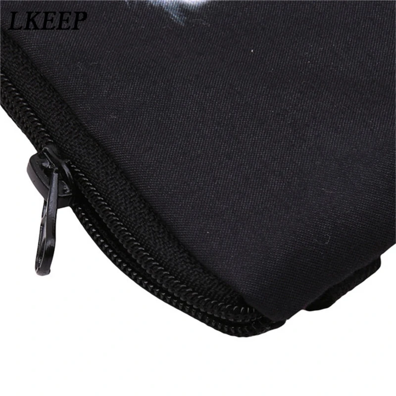 3D печать кошка панда косметичка многоцветный узор милые мешочки для косметики