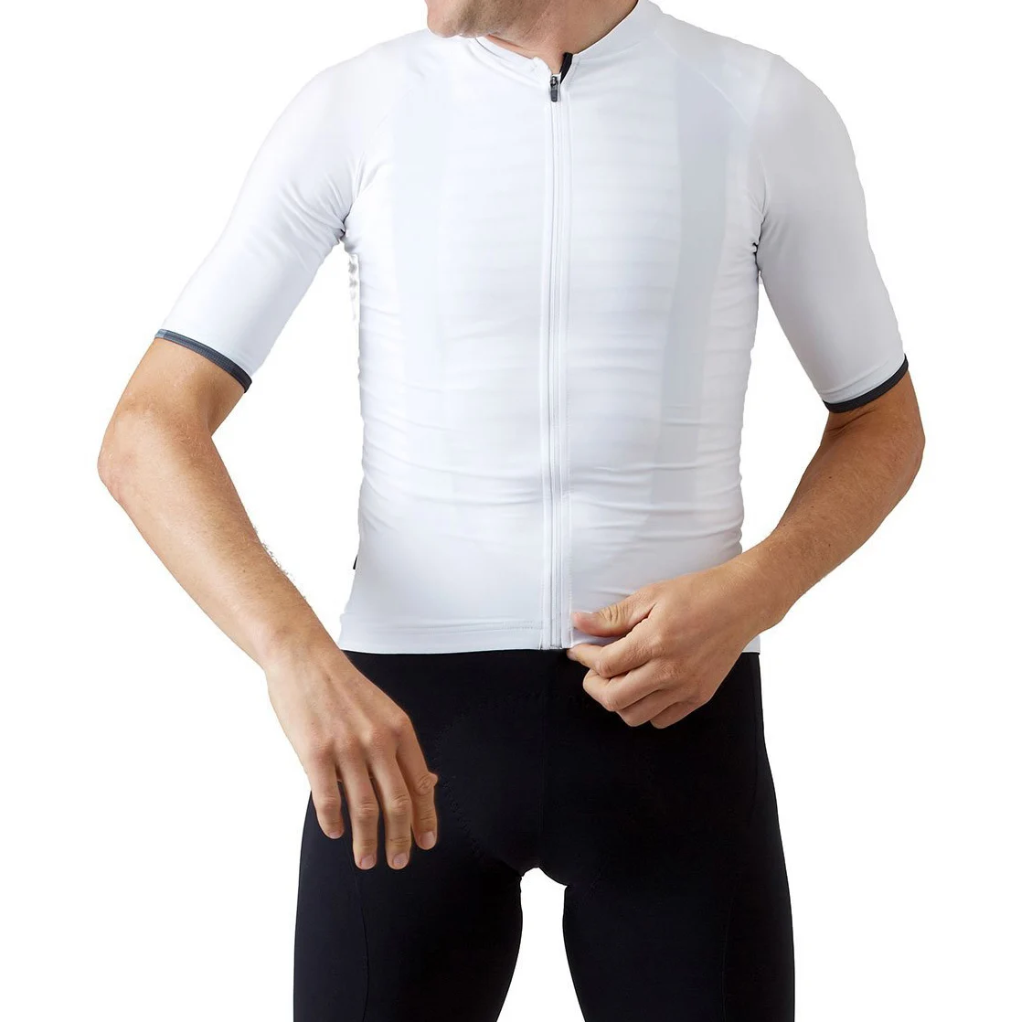Best Quality summer Climber Cycling jersey for Best Italy MITI fabric cycling jersey Top quality white gentleman cycling gear