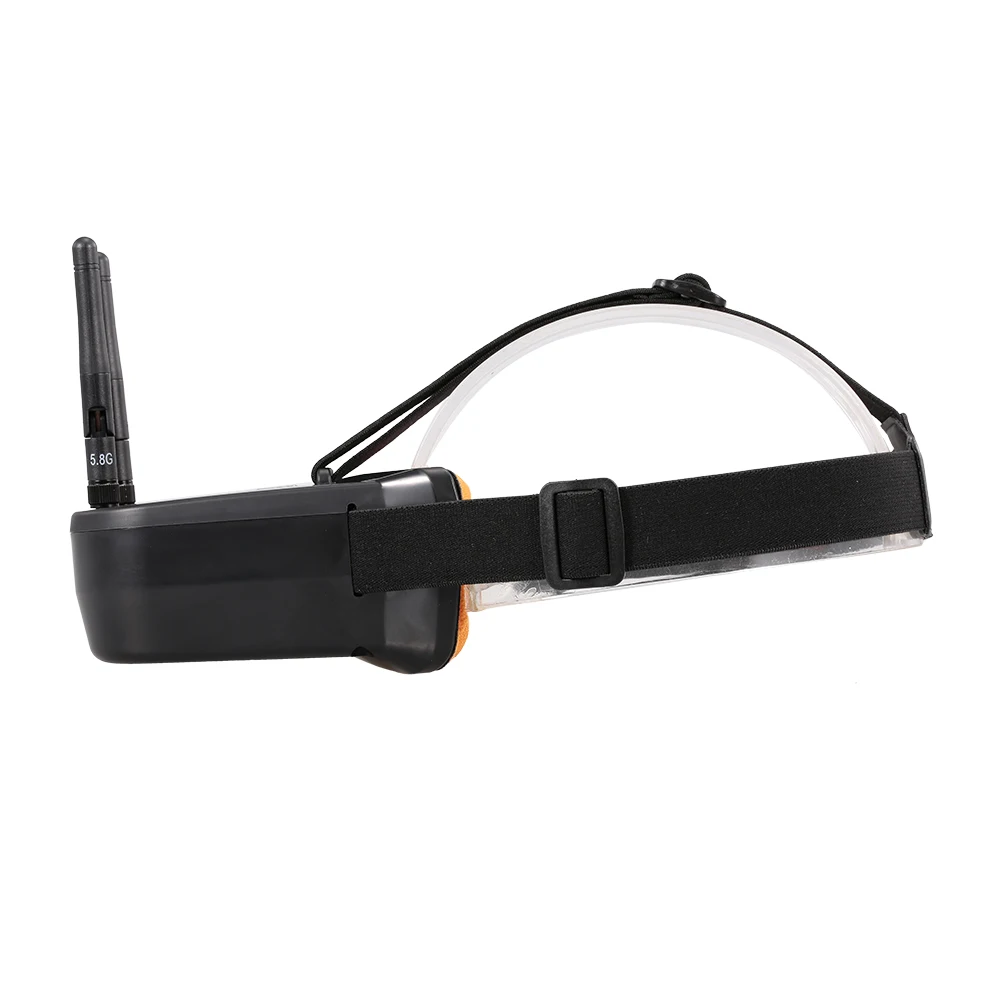 5,8G 40CH двойные антенны FPV очки видео гарнитура HD для гонок Дрон RC Квадрокоптер с батареей 3,7 V/1200 mAh