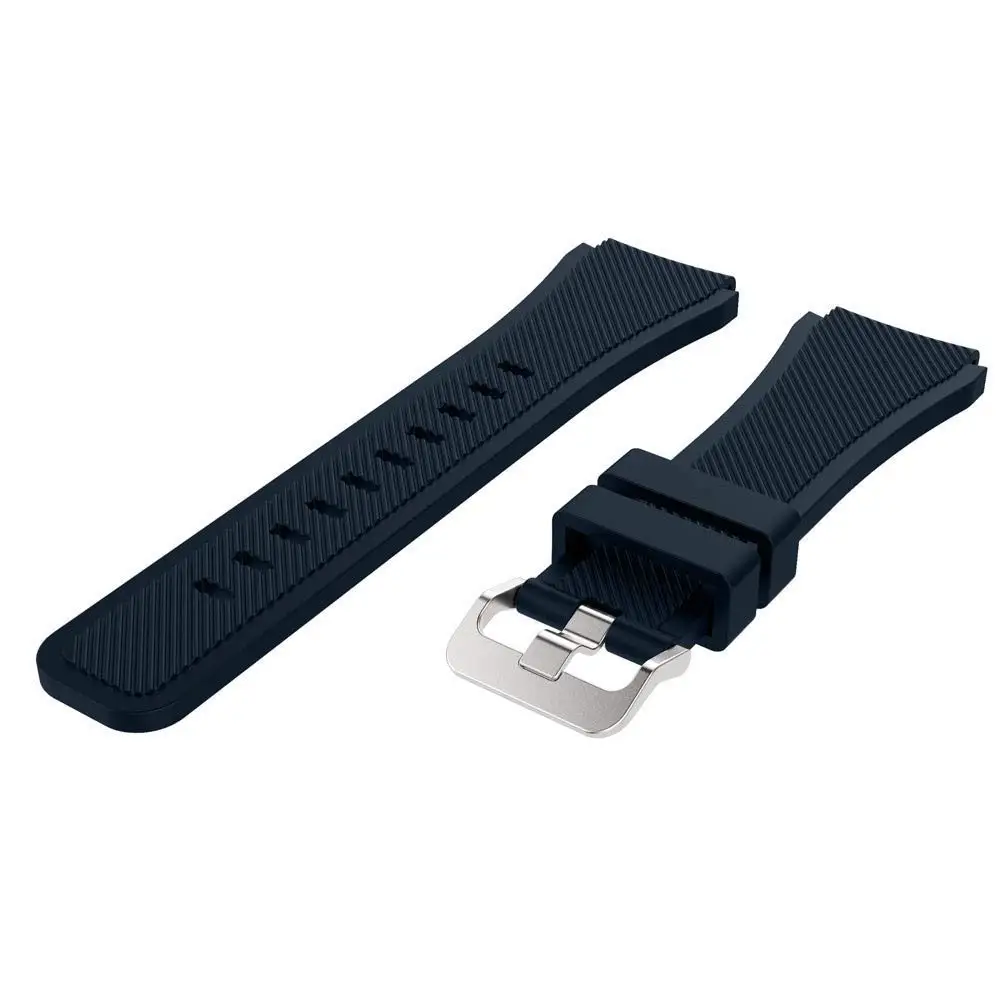 JANSIN 22 мм Универсальный спортивный силиконовый ремешок для Samsung galaxy 46 мм/Gear S3 Classic/S3