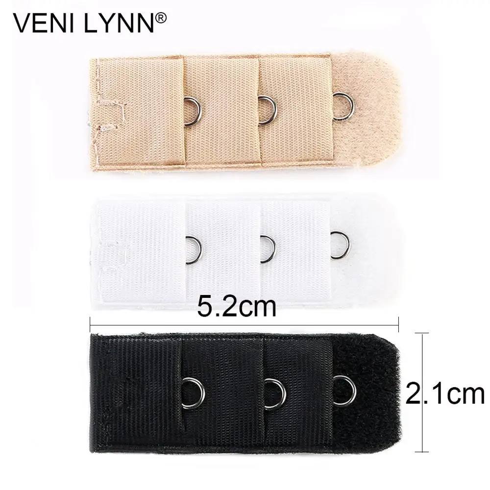 VENI LYNN 3 шт. дамское нижнее белье бюстгальтер с пряжкой регулируемое удлинение для