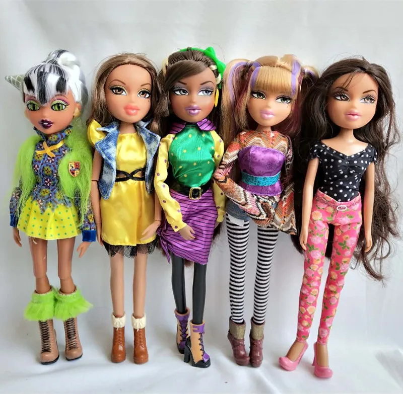 Горячая Распродажа модная фигурка Bratz Bratzillaz кукла платье игрушка uo игровой домик