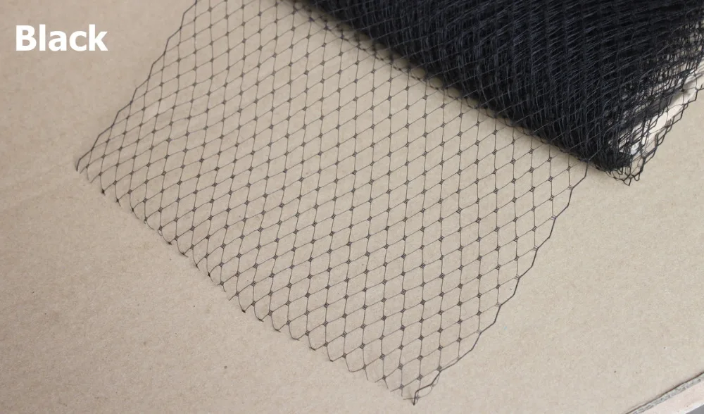 Фата в виде птичьей клетки шляпа с сеткой Вуалетка для невесты 10 ярдов/комплект 9