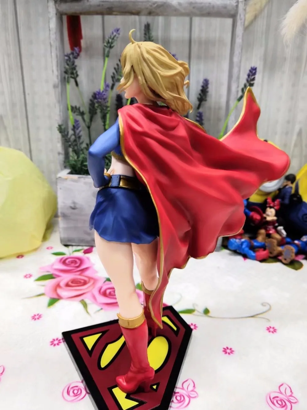 Justice League DC Comics Super Girls Supergirl фигурка ПВХ фигурка Коллекционная модель игрушки Супермен