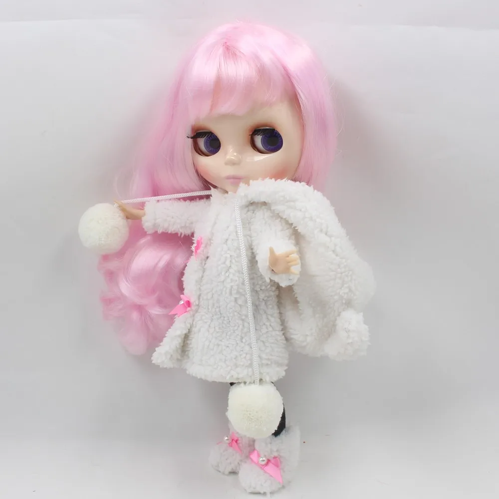 Fortune Days Blyth кукла Снежная комбинация Два цвета на выбор розовый АНФ белый, в том числе кукла и одежды фабрика Blyth 30 см