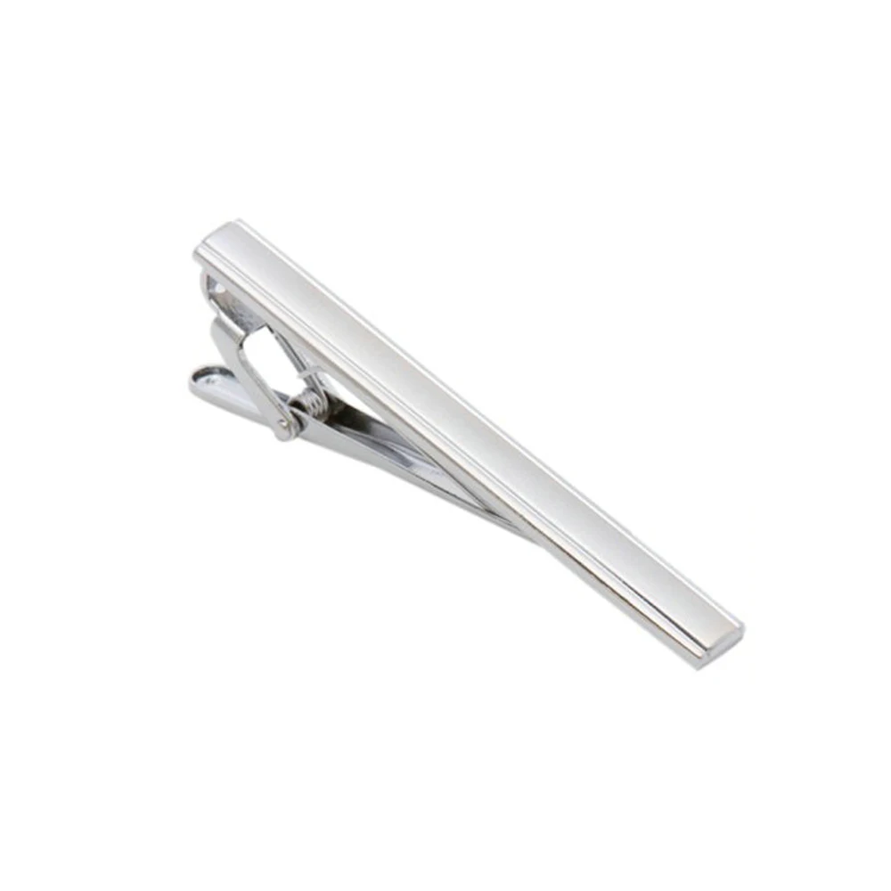 Мужские классические Зажимы для галстука застежки простой держатель свадебные