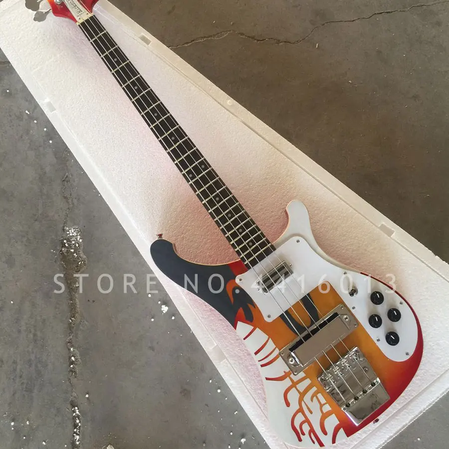 2018 оригинальная бас-гитара Rickenback 4003 4 струны электрическая s музыкальный