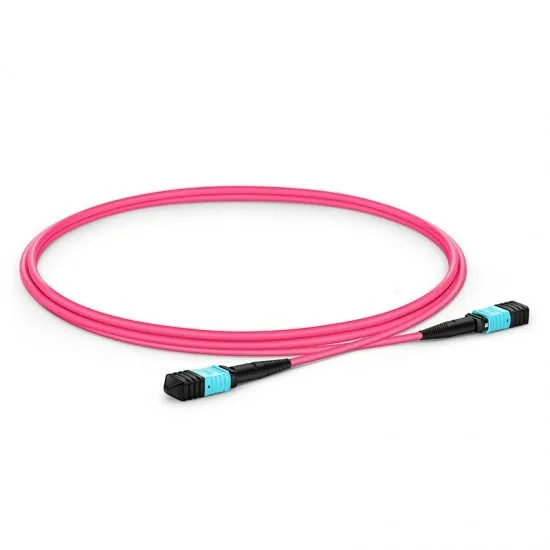 

10m MTP MPO Fiber Patch Cable OM4 UPC jumper Female to Female 12 Cores Patch Cord multimode Trunk Cable