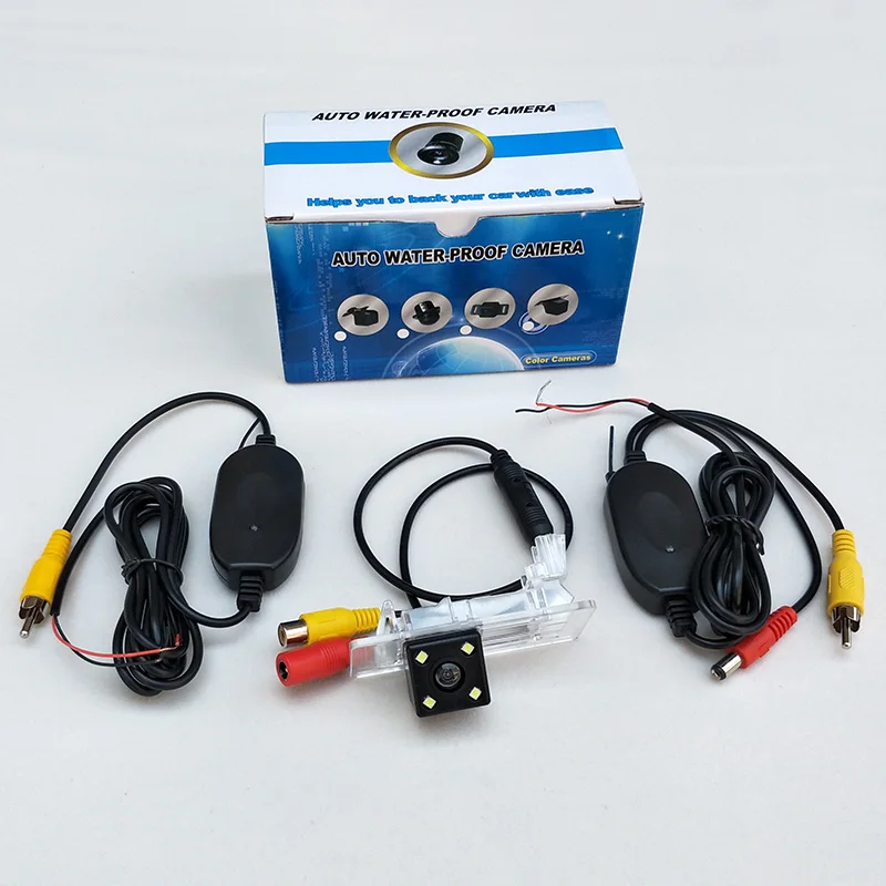 Для Volkswagen CrossGolf/Golf Plus 2009 ~ 2014/RCA AUX беспроводной/HD широкоугольный объектив/CCD камера