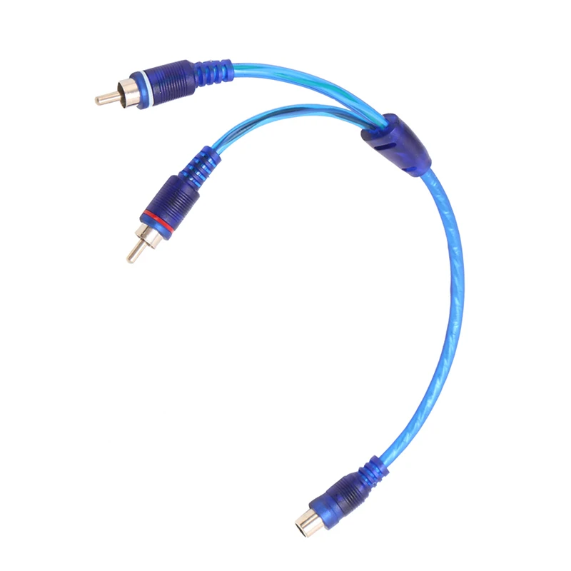 1 RCA папа 2 Женский сплиттер стерео аудио Y адаптер кабель провода Разъем Новый SEP4 |