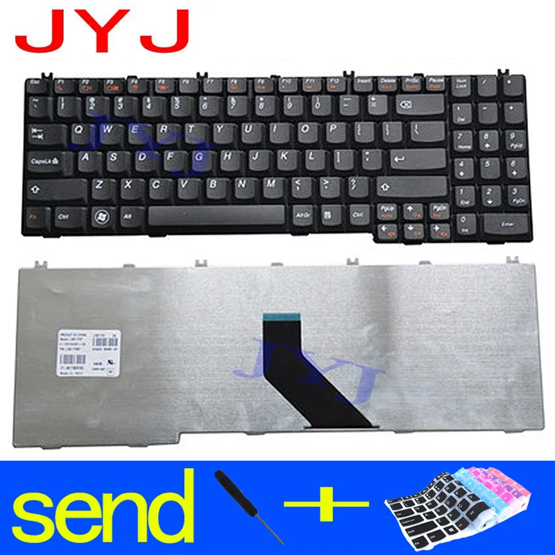 Новая клавиатура для LENOVO G550 G550A G550M G550S G555 G555A G555AX 25 008409 прозрачная защитная пленка