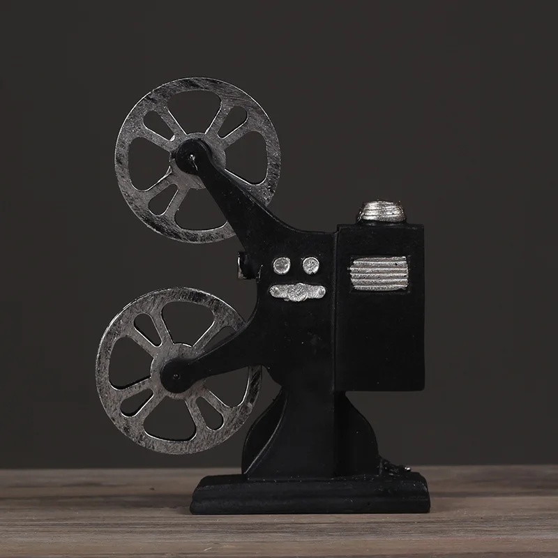 Ретро Декор проектор Модель украшения бар кафе Смола ювелирные изделия