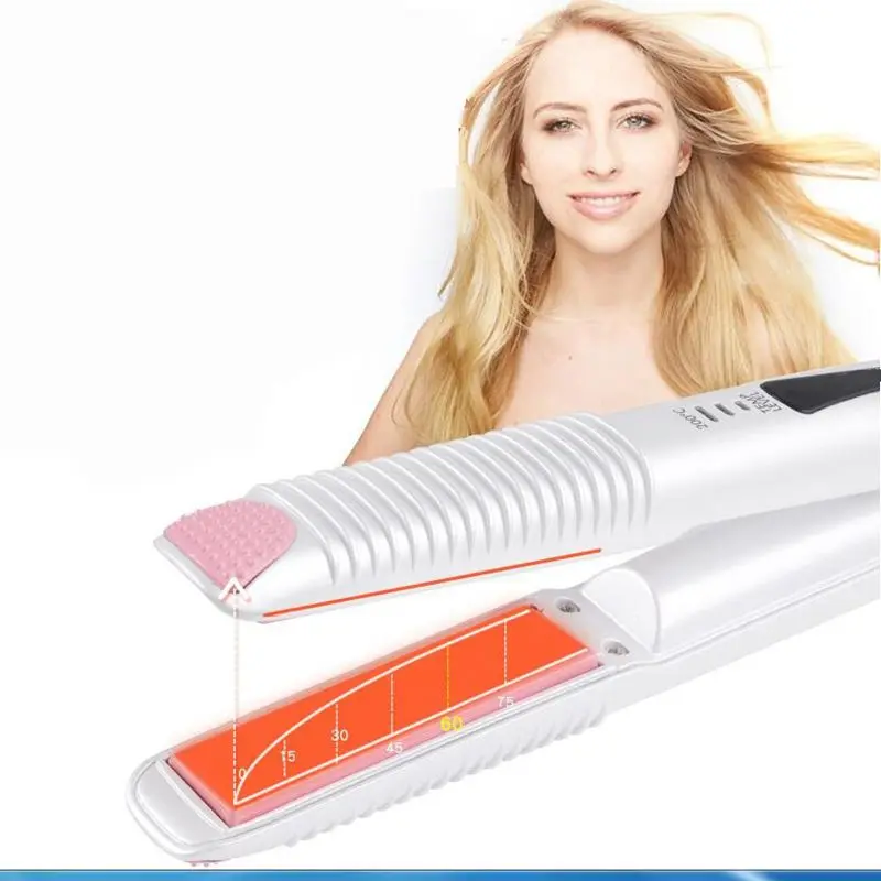 Беспроводной выпрямитель для волос с зарядкой от USB и керамическим