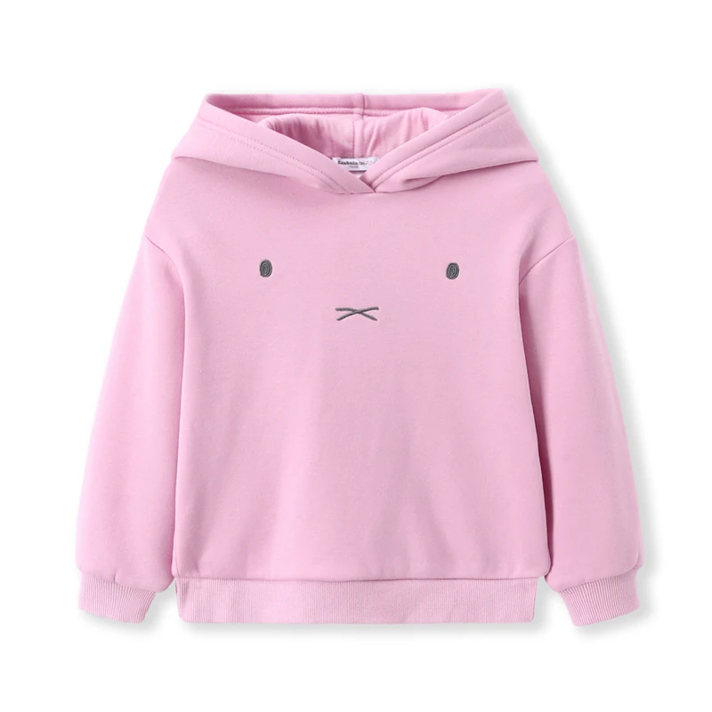 Balabala/свитер с капюшоном на флисовой подкладке для маленьких девочек Детский