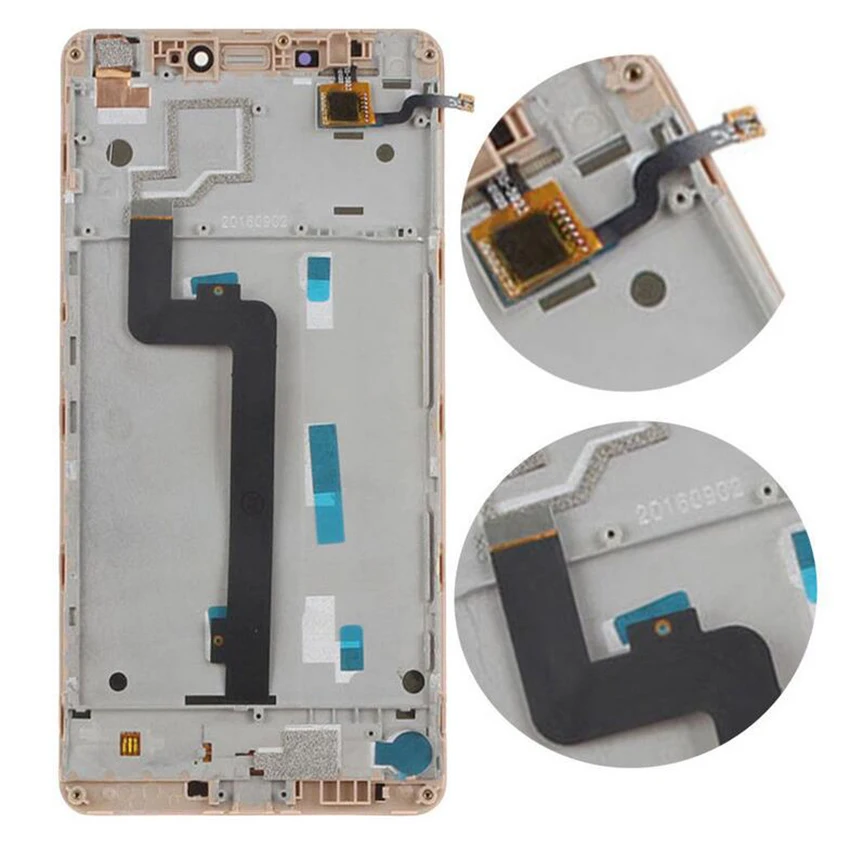 ЖК дисплей для Xiaomi Mi MAX lcd сенсорный экран Max дигитайзер с рамкой запасные части
