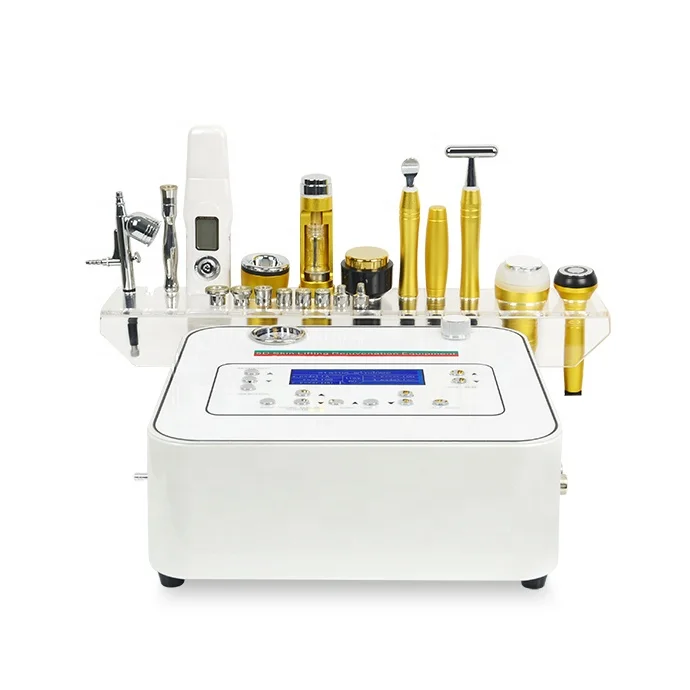 Алмазная микродермабразия микротоковая машина для поднятия